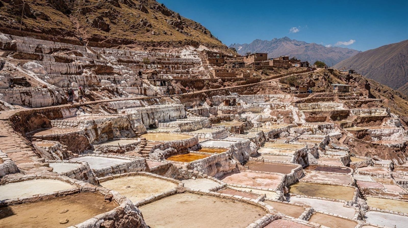 Day trips — Rainbow Mountain, Sacred Valley, Maras salt pans, Moray terraces, Tipon and Piki