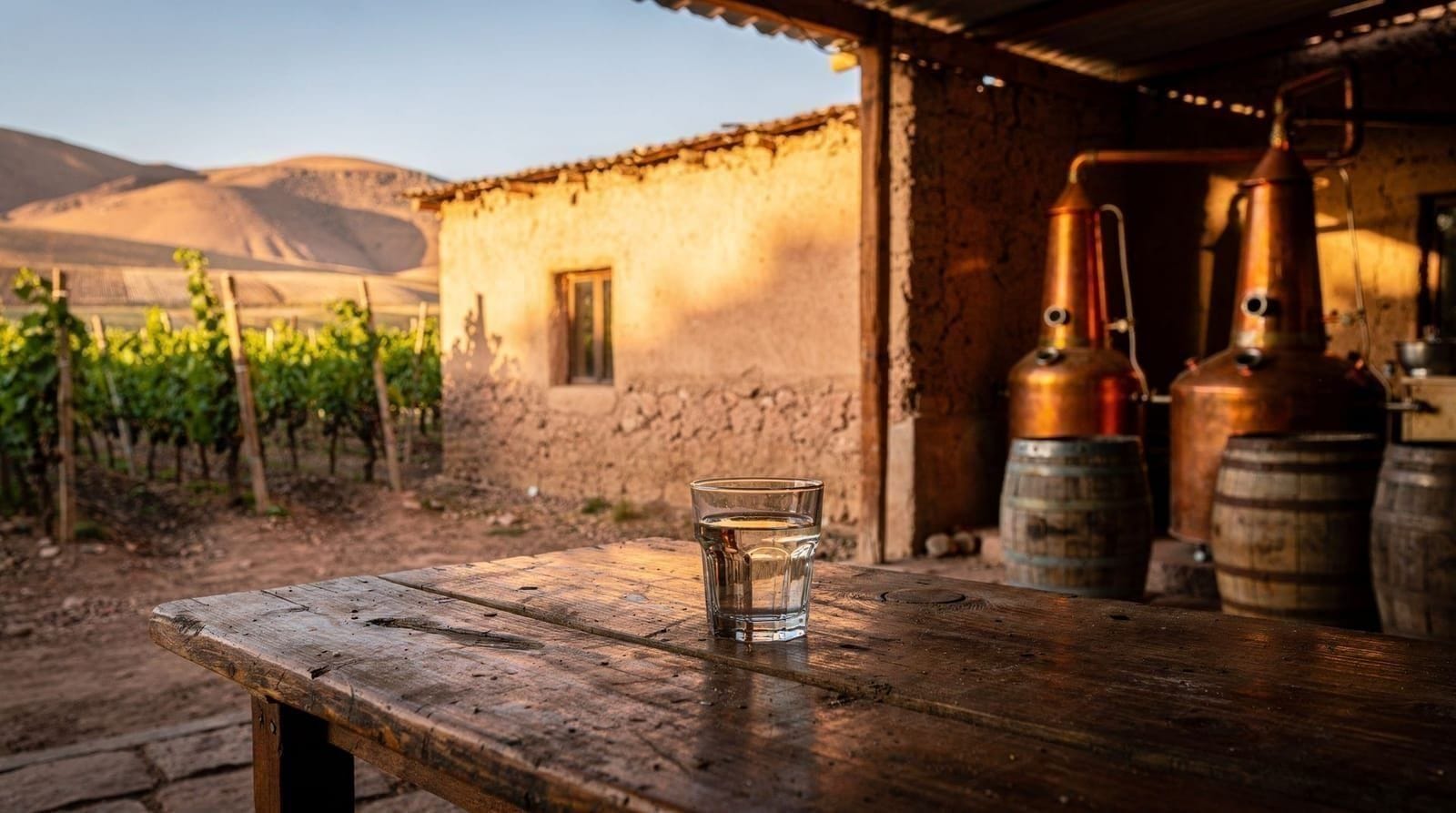 Pisco: the drink and the town, explained — What pisco is, how it is made, the grape styles, the Peru-Chile dispute, and how