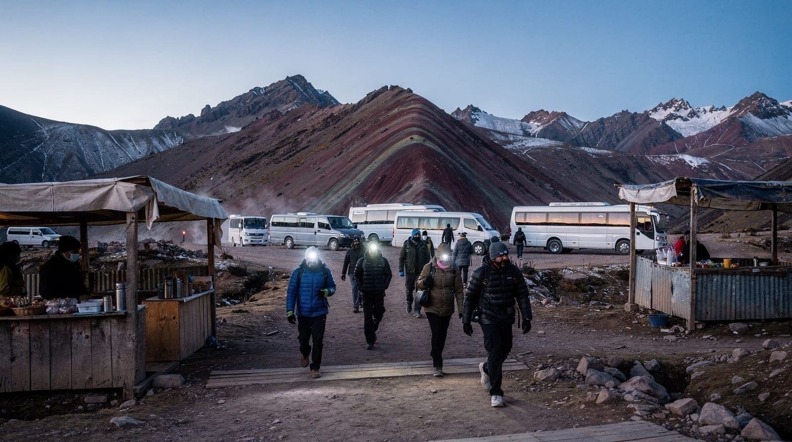 Rainbow Mountain day trip from Cusco — Rainbow Mountain day trip from Cusco logistics: pickup times, the 14-16 hour tim
